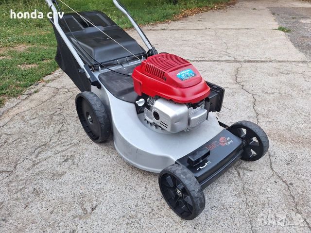 Косачка Honda 5.5к.с. 53см самоходна алуминиева мулчираща с кош, снимка 12 - Градинска техника - 55244830