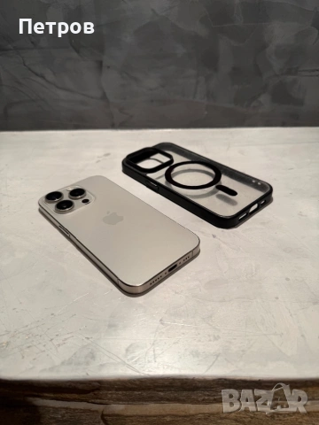 КАТО ЧИСТО НОВ Iphone 15 Pro, 87% батерия, снимка 3 - Apple iPhone - 54465632
