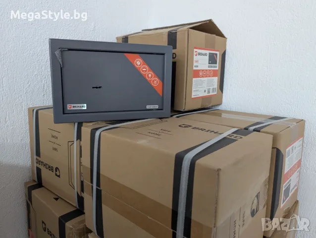 Домашен сейф с ключ 20 x 31 x 20 см, малък сейф с ключ 11 л, за бижута и пари