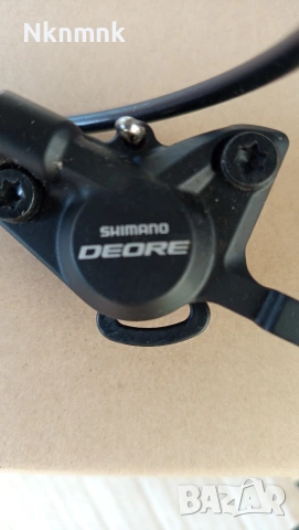 Предна хидравлична спирачка Shimano Deore , снимка 2 - Части за велосипеди - 54240437
