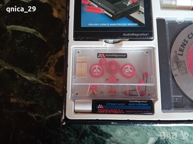 Audio Magnetics Почистващ Комплект, снимка 3 - Декове - 54883665