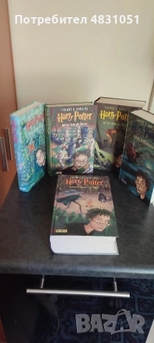 Harry Potter пет тома от общо седем (На немски)