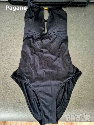 Черен цял бански CHANGE Lingerie, размер М, снимка 2 - Бански костюми - 55248807