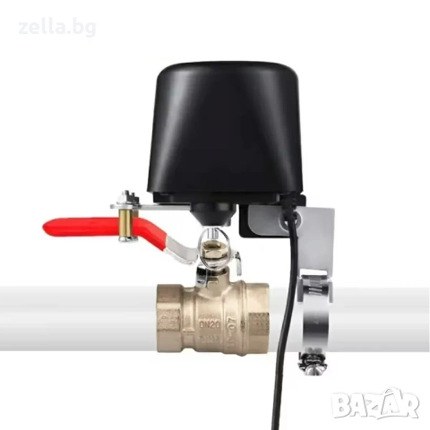 Интелигентен WiFi електромагнитен клапан за вода/газ 1/2-3/4-1 цол, Tuya Smart Life 12V 10321