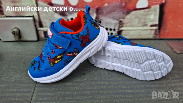 Английски детски маратонки Marvel, снимка 3 - Детски маратонки - 54291138