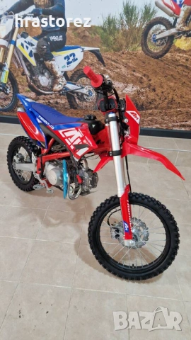НОВИ - Бензинов кросов мотор 125 cc/кубика с ФАР и ЕЛ.СТАРТ, снимка 4 - Мотоциклети и мототехника - 54385102