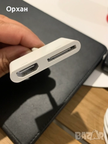 Заглавие: Ретро Apple Аксесоари: 30-pin Докинг Станция + HDMI Преходник (Оригинални, снимка 7 - iPod - 55318939