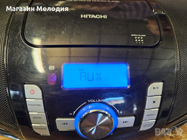 Радио с диск и usb Hitachi CX77mp3u , снимка 3 - Радиокасетофони, транзистори - 54712894