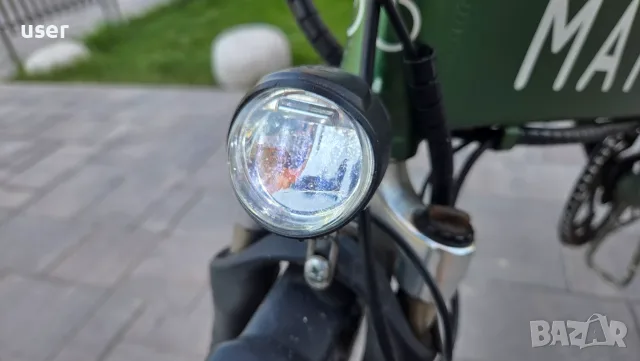 Сгъваем електрически велосипед 20" MATE City Foldable e-Bike - 250w сгъваемо електрическо колело, снимка 7 - Велосипеди - 55692491