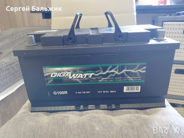 Акумулатор 95 ампер има гаранция саму за кеш, снимка 2 - Части - 55500066