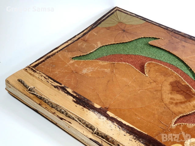 Фотоалбум Скрапбук Делфин Естествени Материали - Сувенир от Хаваи, снимка 4 - Ученически пособия, канцеларски материали - 54155817