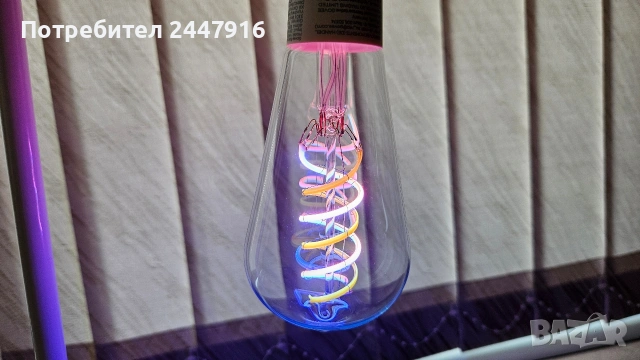 Govee ST19 Smart Edison Light Bulb E27 500 lm модел H14CO, снимка 6 - Лед осветление - 54777782