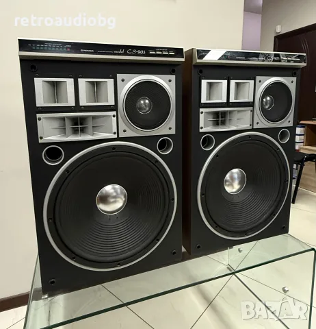 🔈ТОП колекционерски четирилентови тонколони PIONEER CS-903 - 150W-300W - 8 ома - бас 16 инча🔈, снимка 6 - Тонколони - 55666786