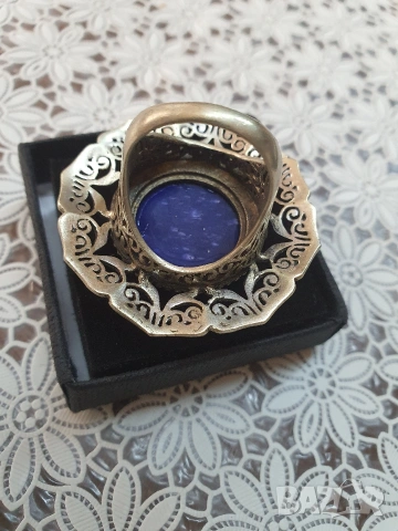 ЗАЯАВЕН-Сребърен пръстен, снимка 4 - Пръстени - 54311998