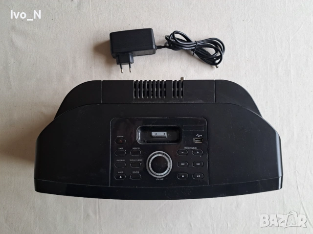 Tevion MCD 304 - FM радио/ CD/ MP3/ USB/ AUX/ iPhone/iPod Dock. , снимка 5 - Аудиосистеми - 54493084