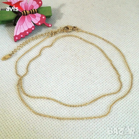 Синджир с 14К златно покритие 254600