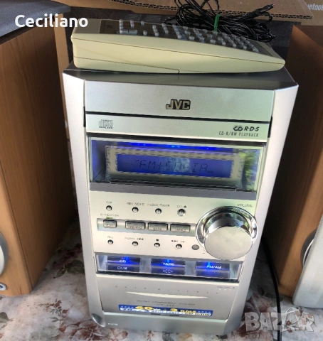 JVC UX-J50 Micro Component System в почти ново състояние. , снимка 3 - Аудиосистеми - 54490958