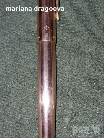 Винтидж комплект Parker 61- писалка, химикал и автоматичен молив, 12 k Gold Filled, снимка 8 - Антикварни и старинни предмети - 55510847