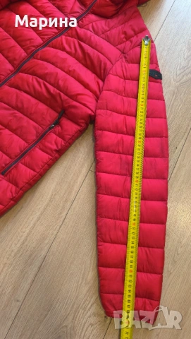 Яке Lee Cooper, червено, размер M., снимка 5 - Якета - 54023548