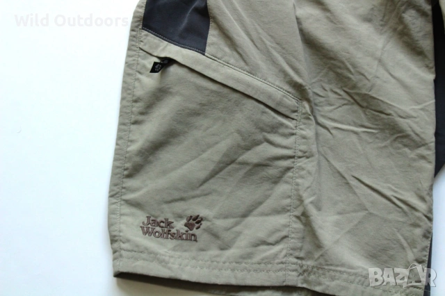 JACK WOLFSKIN - мъжки къси панталони, размер 50 (L), снимка 2 - Спортни дрехи, екипи - 54918091
