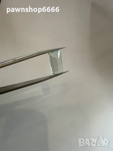 Естествен аквамарин 5.65 ct – Emerald Cut – естествен скъпоценен камък, снимка 11 - Други - 55394422
