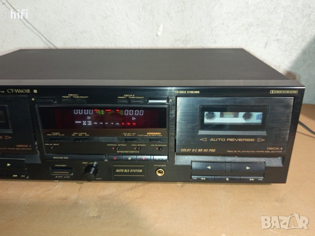 Двукасетен дек Pioneer CT-W601R, снимка 5 - Декове - 54714183