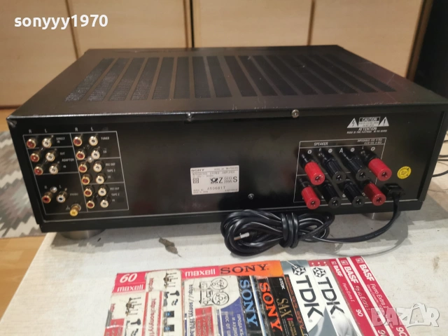 SONY TA-F550ES AMPLIFIER-MADE IN JAPAN ВНОС SWISS 1207261026L1, снимка 2 - Ресийвъри, усилватели, смесителни пултове - 55247380