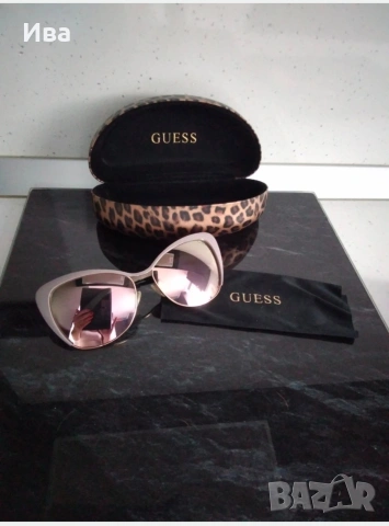 Дамски слънчеви очила GUESS с огледални стъкла , снимка 8 - Слънчеви и диоптрични очила - 54367635