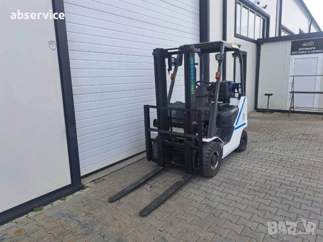 Мотокар UNICARRIERS 1.5т - АБ Сервиз мотокари, газокари, електрокари, снимка 3 - Индустриална техника - 54695391
