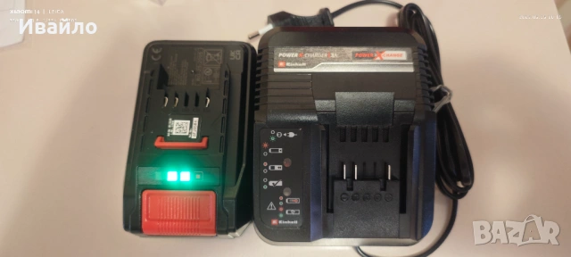 Стартов комплект Einhell 18V 2,5Ah PXC гаранация до 28.04.2029, снимка 2 - Други инструменти - 54568213