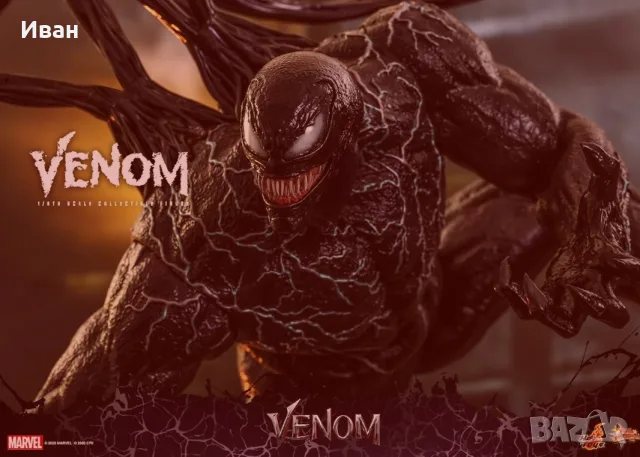 Hot Toys MMS590 Venom 1/6 – Movie Masterpiece – Marvel, снимка 3 - Колекции - 55410578