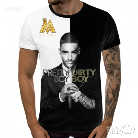 ТОТАЛНА РАЗПРОДАЖБА НА СПОРТНИ МЪЖКИ ТЕНИСКИ С ПРИНТ 3 D, снимка 8 - Тениски - 54928864