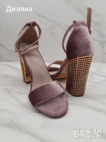 Кадифени сандали , снимка 2 - Сандали - 54134894