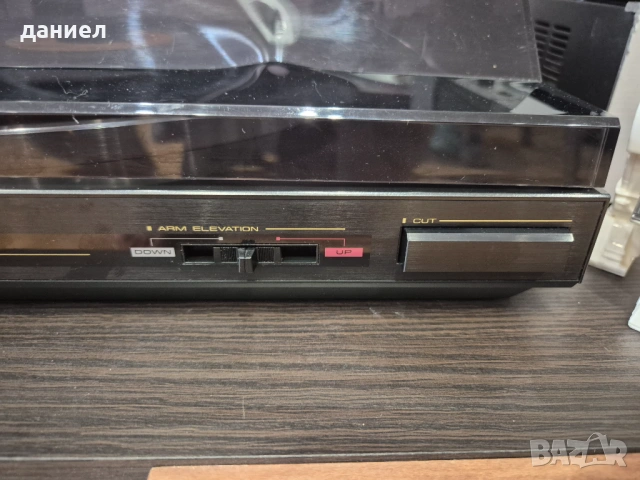 Отлично работещ винтидж стерео грамофон Pioneer PL-X77Z - Made in Japan + подарък, снимка 3 - Грамофони - 54834970