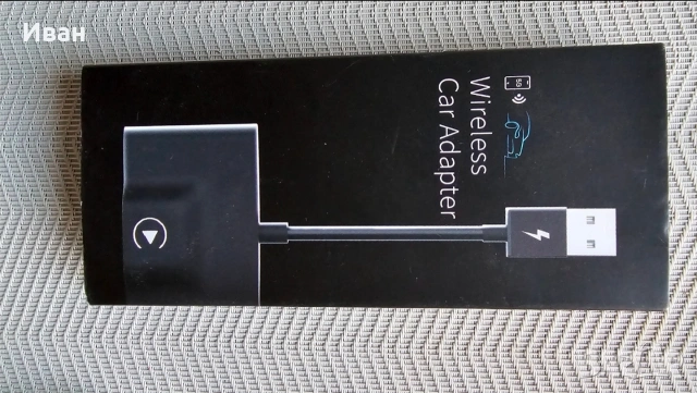 Безжичен адаптер CarPlay за фабрично кабелен CarPlay , Plug & Play