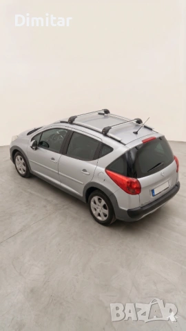 Peugeot 207 SW Багажник за покрив (напречни греди, рейлинг, релси), снимка 4 - Аксесоари и консумативи - 54608122