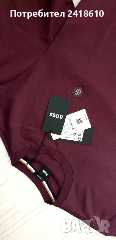 Hugo Boss C - Taut 01 Mercerised Cotton Mens Size XL НОВО! ОРИГИНАЛ Мъжка Тениска!, снимка 9 - Тениски - 54466451