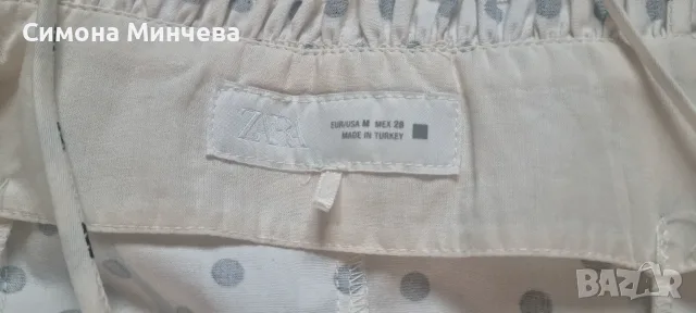 Рокля на точки Zara , снимка 3 - Рокли - 55343964