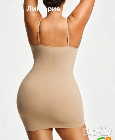 Стягащ колан - рокля, снимка 3 - Рокли - 54131984