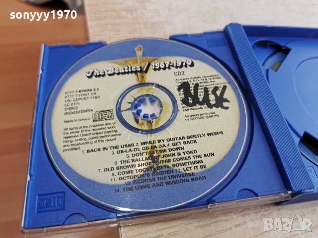 THE BEATLES X2 CD-ВНОС GERMANY 2805261849H2E6R, снимка 13 - CD дискове - 54702876