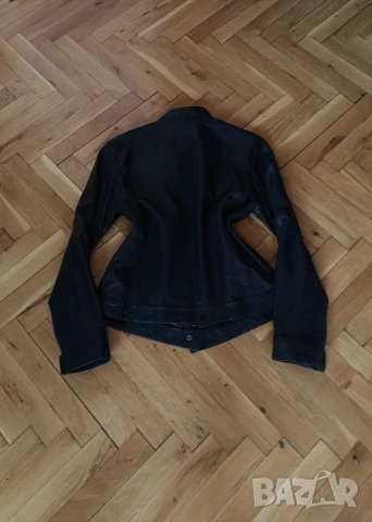 Дамско кожено яке естествена кожа размер S-M , снимка 5 - Якета - 54363663