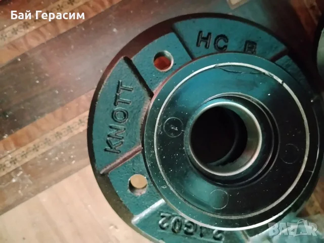 нови главини за ремарке кнот 4х100, снимка 3 - Ремаркета - 55494512