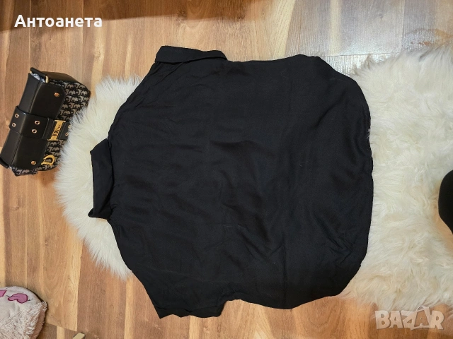 Italian Style черна риза, снимка 3 - Ризи - 54563226