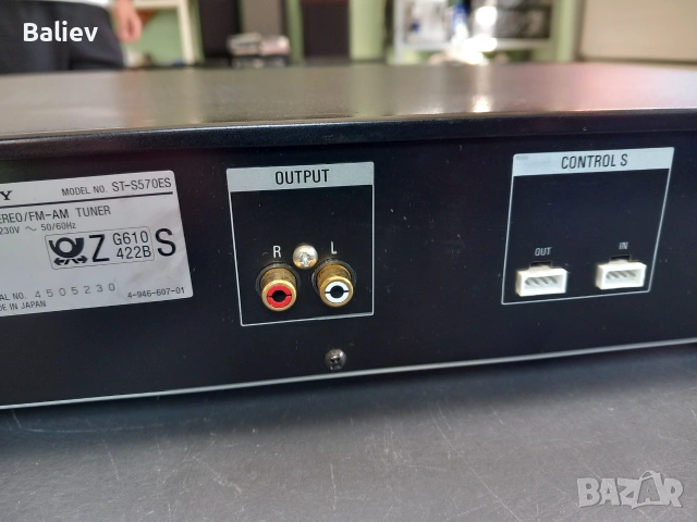SONY ST-S570ES Stereo Tuner , снимка 9 - Аудиосистеми - 55016566