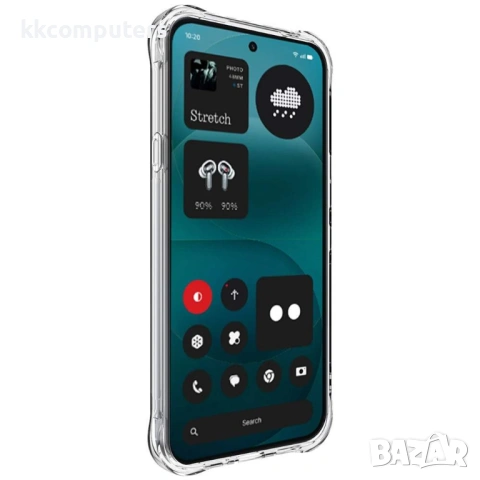 IMAK Прозрачен Калъф за Nothing Phone (4a) Pro - TPU, Airbag, Отвор за ремък, Прозрачен, снимка 2 - Калъфи, кейсове - 54250183