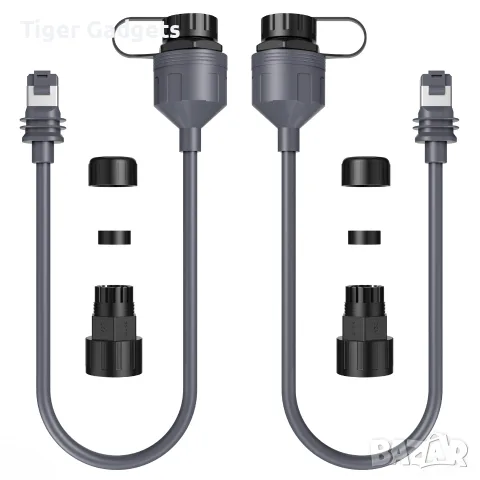 Комплект адаптери EDUP EP-SK0085 за Starlink Gen 3 (V3), RJ45 Ethernet, 2 броя, снимка 2 - Кабели и адаптери - 55393588