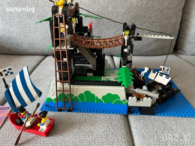 Lego Pirates 6273 Rock Island Refuge, снимка 8 - Конструктори - 55593849