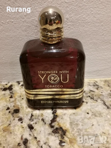 Оригинален мъжки парфюм Giorgio Armani Stronger with You Tobacco 100 ml EDP 