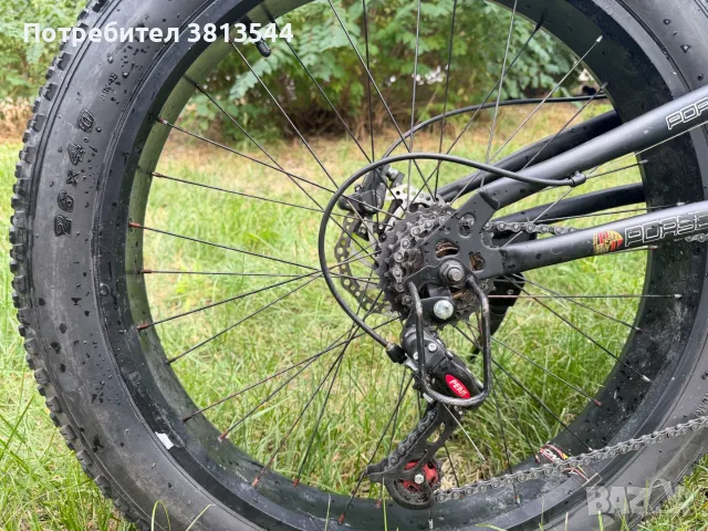 Fat Bike 26” с двойно окачване, снимка 5 - Велосипеди - 55436709
