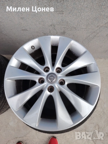 Джанти R18 5x115 с гуми , снимка 3 - Гуми и джанти - 54147682